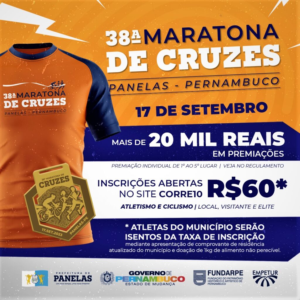 modalidades esportivas da Maratona de Cruzes