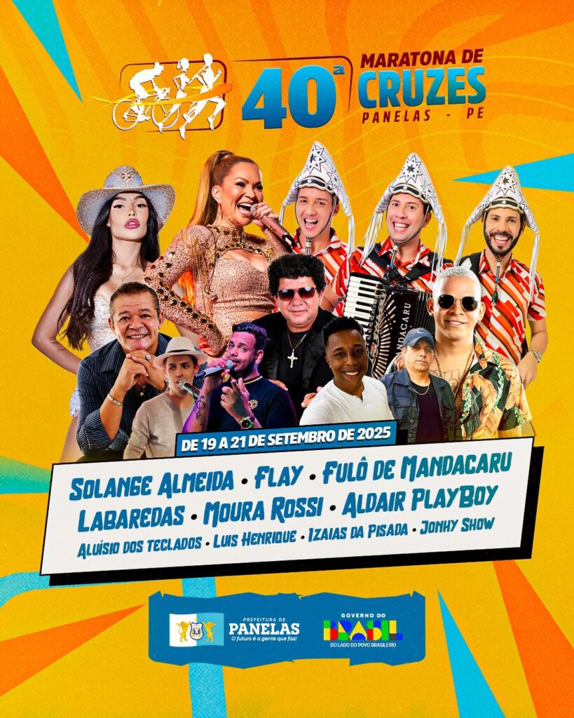 BANDAS DA MARATONA DE CRUZES 2025