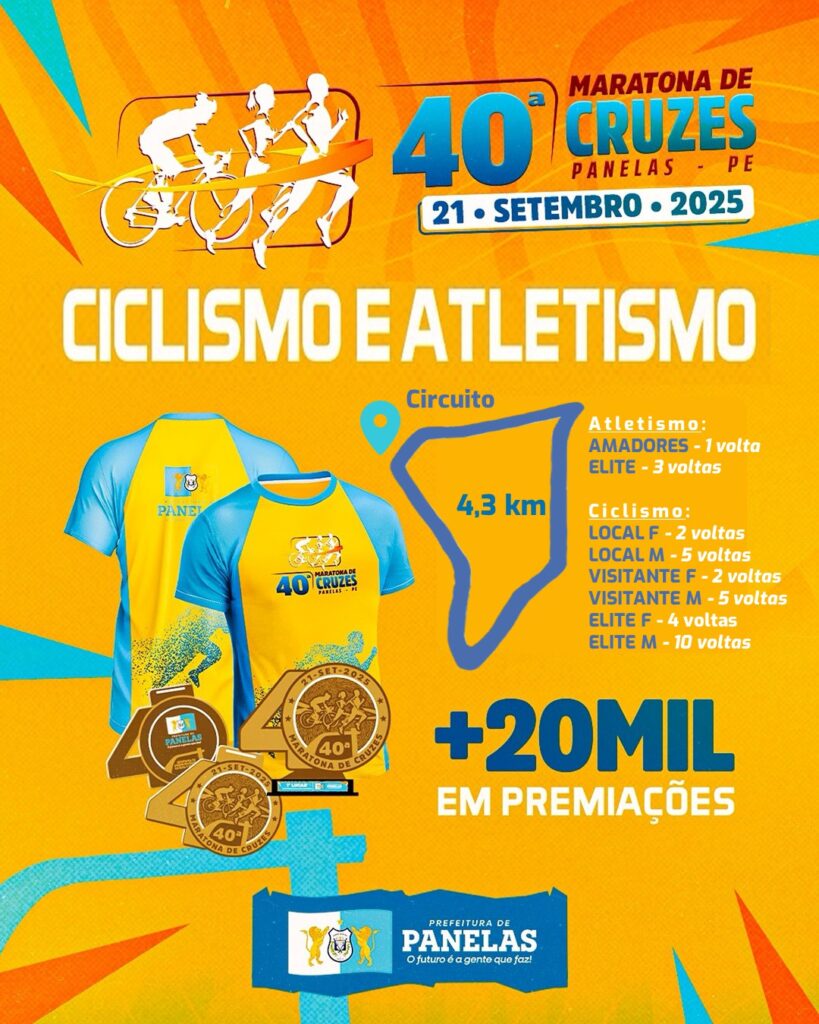 CICLISMO E ATLETISMO NA MARATONA DE CRUZES