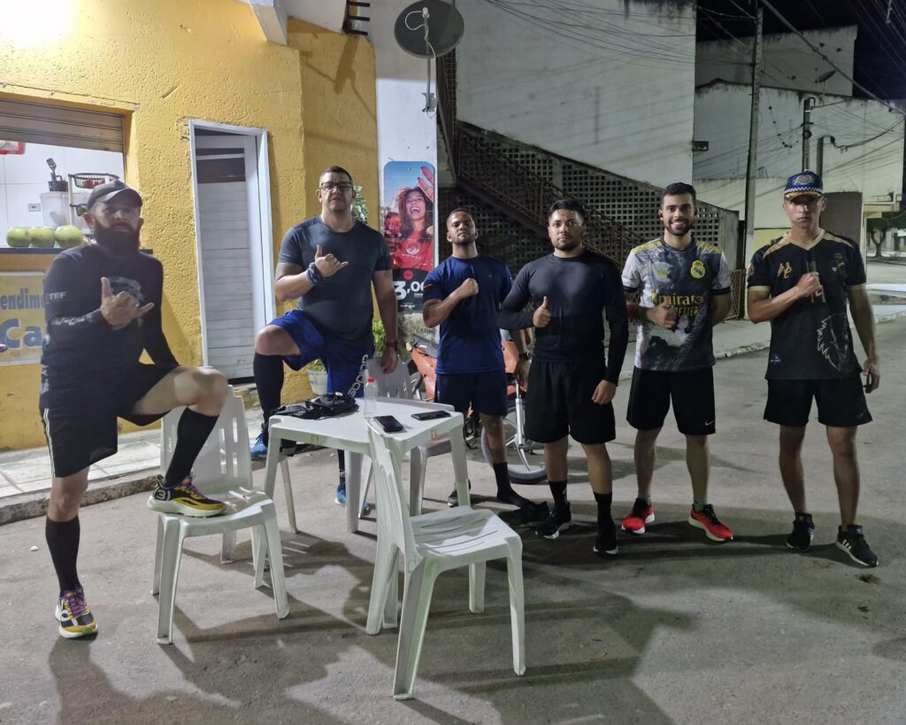 membros iniciantes do Jericão Sem Freio