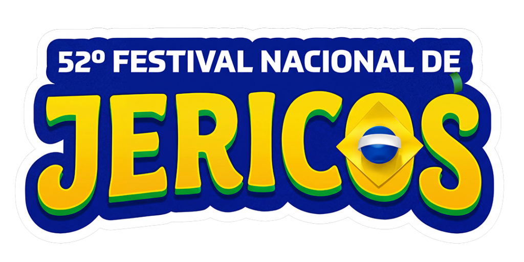 Logotipo do 52º FESTIVAL NACIONAL DE JERICOS