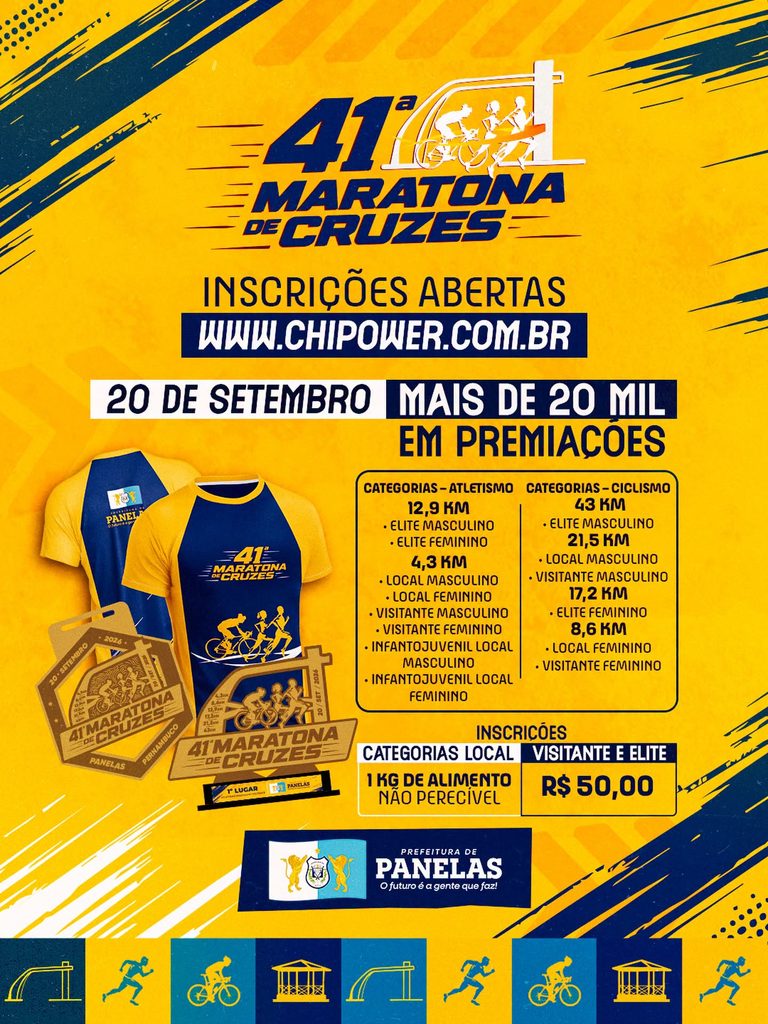 Modalidades Desportivas de Atletismo e Ciclismo na Maratona de Cruzes